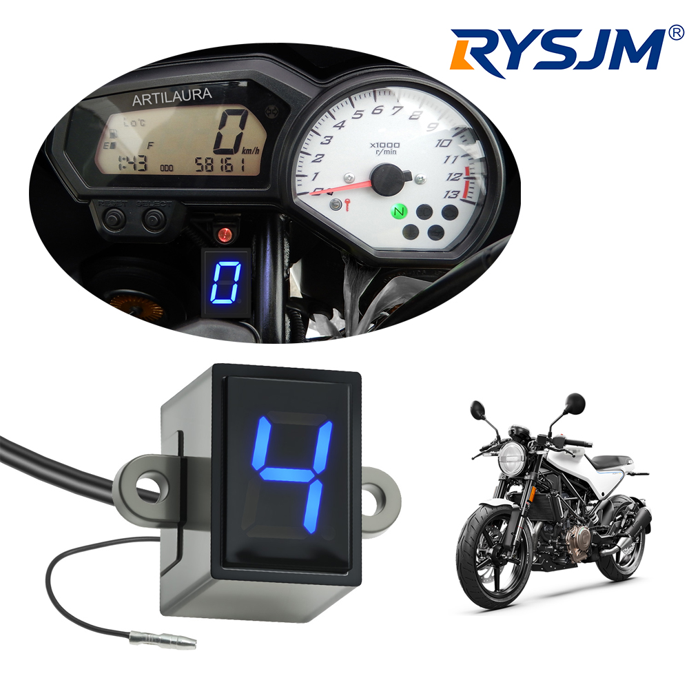 Motorcycle Gear Ratio - Super 6-speed display universele motorfiets digitale
