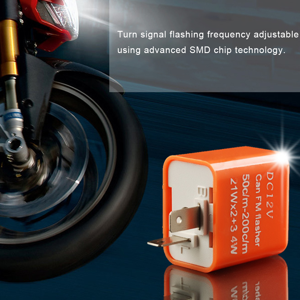 Motorcycle Gear Indicator - DV 12V LED-flitser, instelbaar frequentierelais, 3-versnellingsfix,