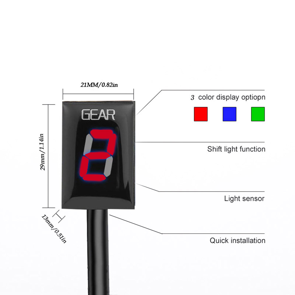 Gear Display Indicator Voor HO - Motorcycle Gear Indicator recensie en prijs