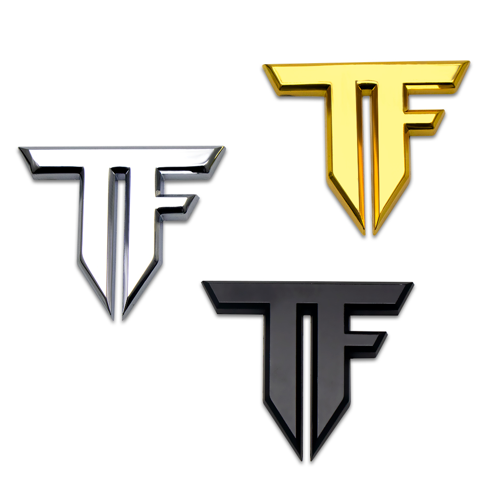 1 st 3D Metalen TF Embleem Bad - Motorcycle Gear Icon recensie en prijs
