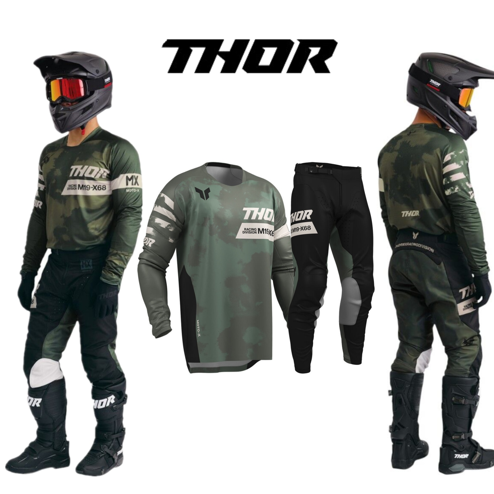 Motocrossuitrusting Set Top Of - Motorcycle Gear On Sale recensie en prijs