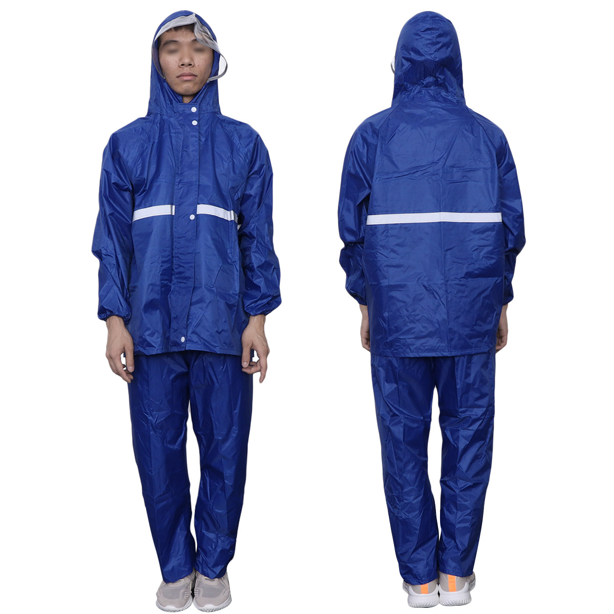 Tweedelige motorregenpak regen - Motorcycle Rain Suit recensie en prijs