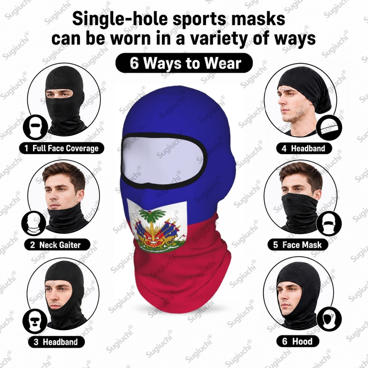 Haiti Cycling Balaclava Volled - Helmet Full Face recensie en prijs
