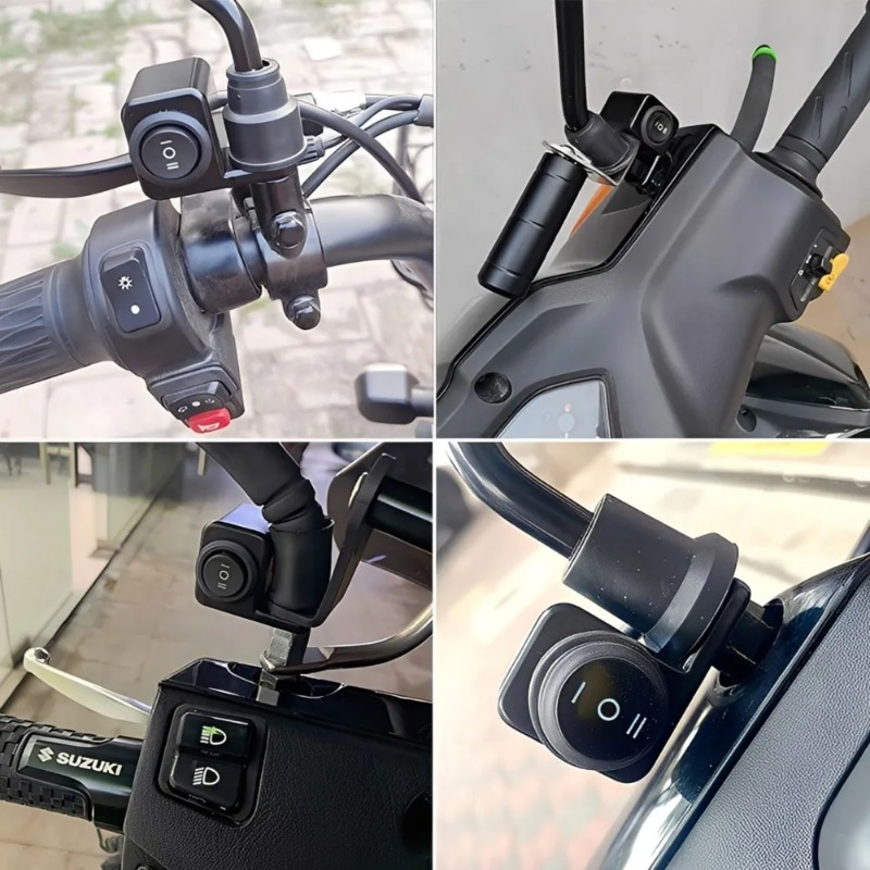 Motorlichtschakelaar Waterdich - Motorcycle Gear Icon recensie en prijs
