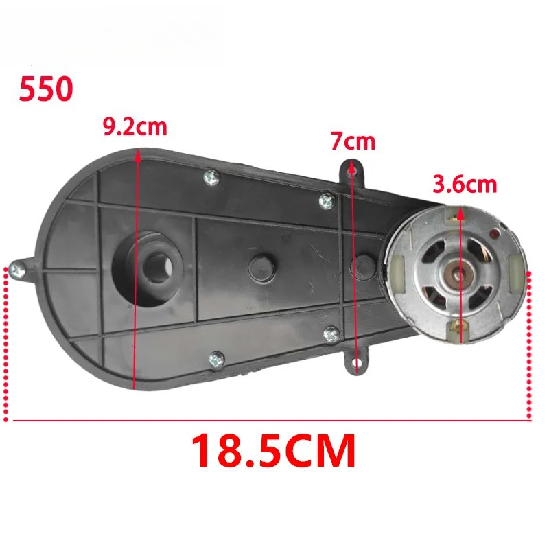 6V 12V 24V RS390 RS550 Hoge Sn - Motorcycle Gear Ratio recensie en prijs