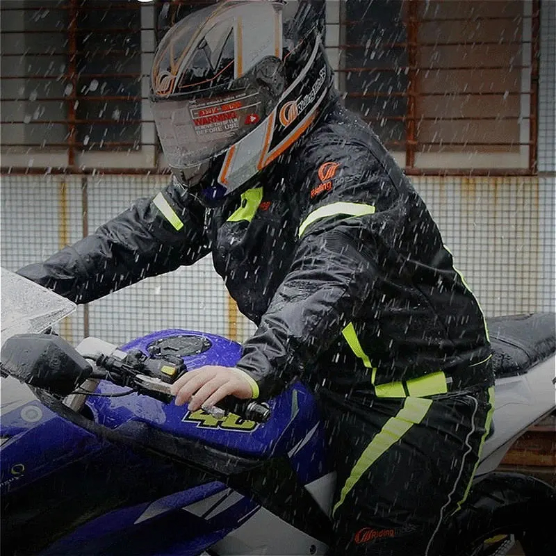 Fietsshirt Heren Motorset Wate - Motorcycle Rain Suit recensie en prijs