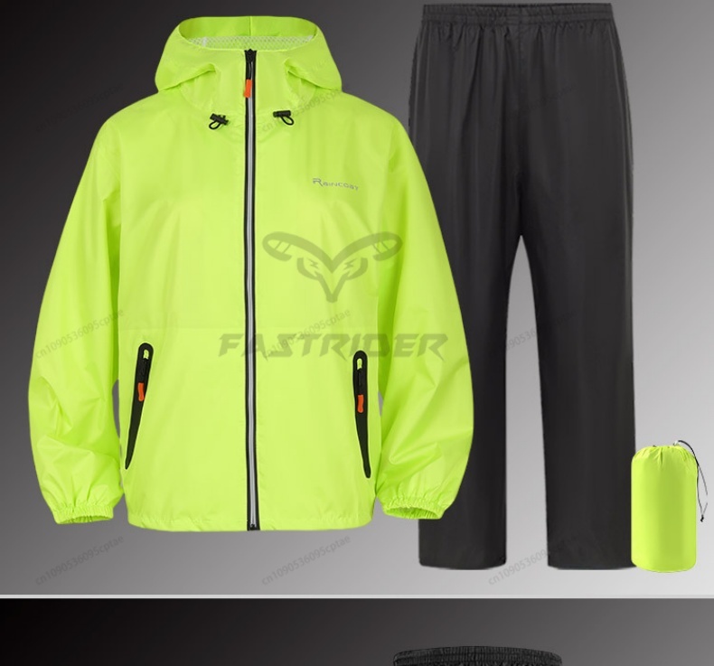 Pak voor de zomer Unisex motor - Motorcycle Rain Suit recensie en prijs