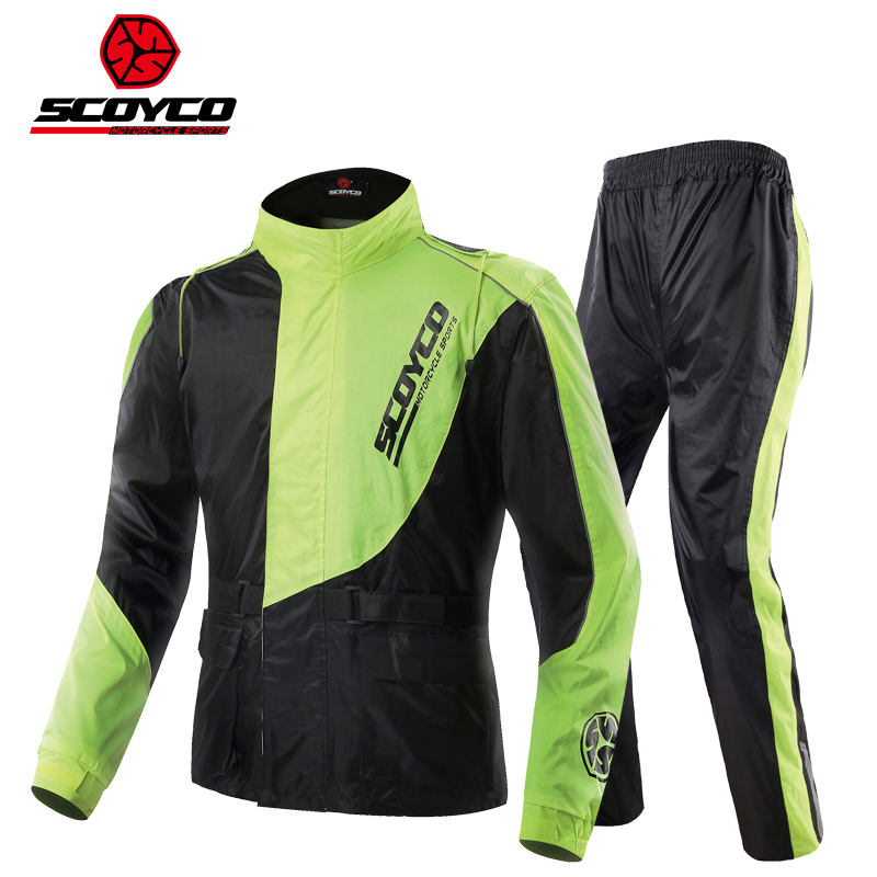 SCOYCO Motorrijden Regenjas Br - Motorcycle Rain Suit recensie en prijs