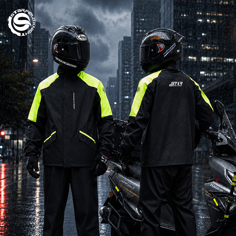 Regenpakken voor mannen en vro - Motorcycle Rain Suit recensie en prijs
