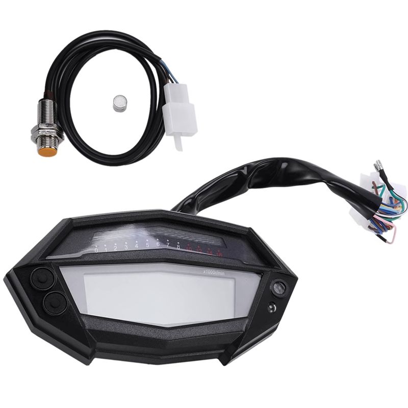 A30P-motorfietsmeter LCD-snelh - Motorcycle Gear Icon recensie en prijs