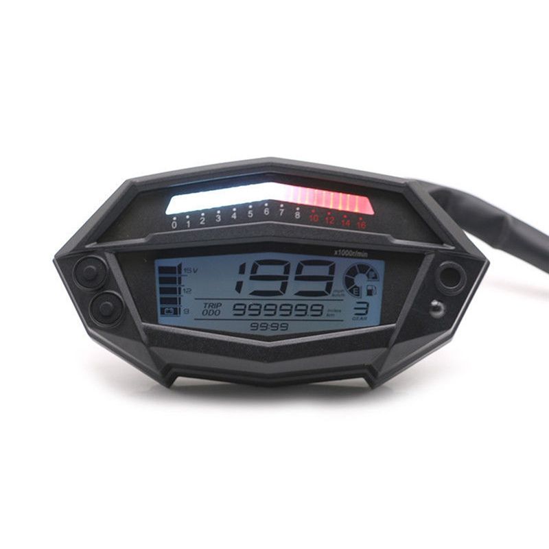A30P-motorfietsmeter LCD-snelh - Motorcycle Gear Icon recensie en prijs