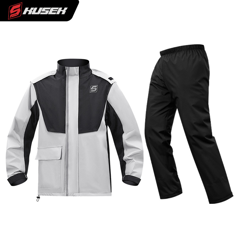 2-delig motorregenpak voor vol - Motorcycle Rain Suit recensie en prijs