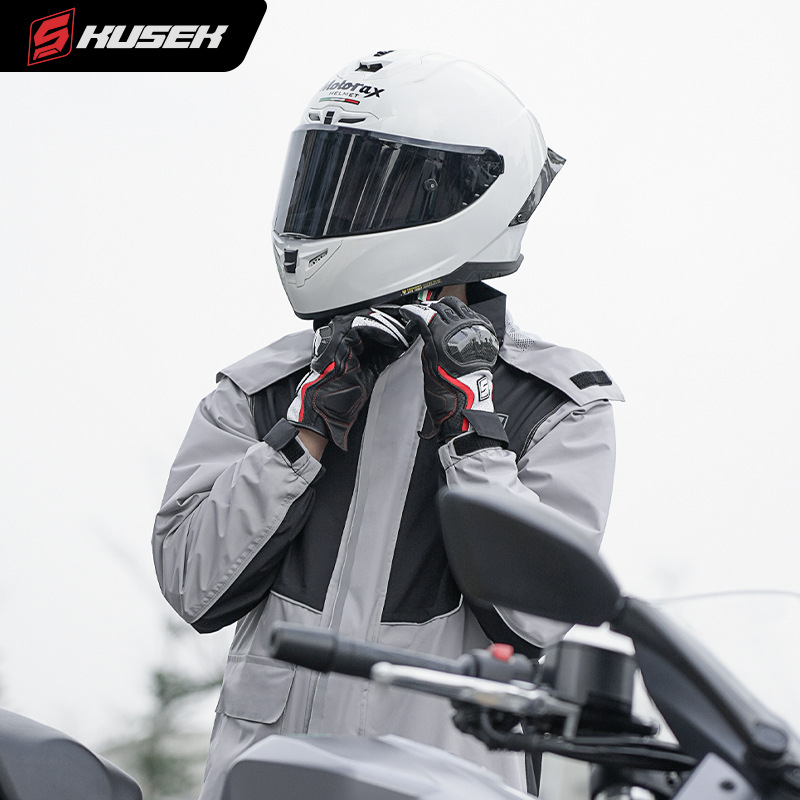 2-delig motorregenpak voor vol - Motorcycle Rain Suit recensie en prijs