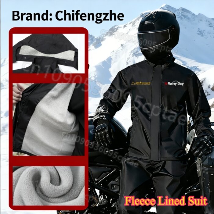 Waterdichte split-regenpak voo - Motorcycle Rain Suit recensie en prijs