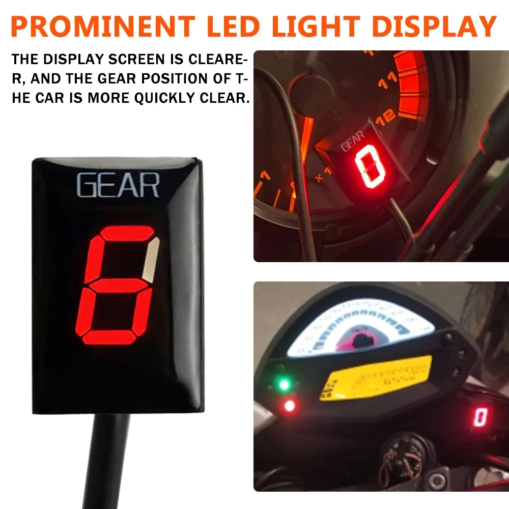 Voor YAMAHA YZF-R1 YZFR1 YZF-R - Motorcycle Gear Indicator recensie en prijs