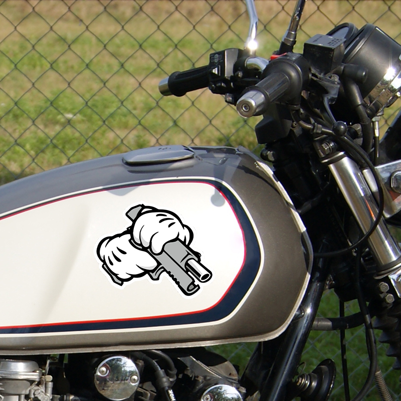 Koop stuurpistool en plak-it k - Motorcycle Gear Icon recensie en prijs